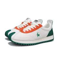 Men’s Street Sneakers - D5-6003-WHITE green / 37